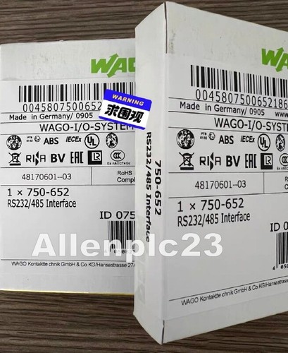 Wago 750 652 - wago, nuovo