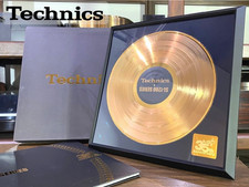 Technics SL-1200 serie 35° anniversario disco oro