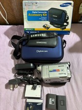 Samsung VP-D101 videocamera miniDV digitale portatile compatta argento - batteria nuova