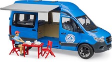 Bruder 02684 - MB Sprinter Camper con autista e accessori - scala 1/16