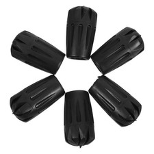  6 Pcs Rubber Walking Stick