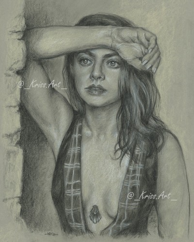 Ritratto matita annalisa - a,