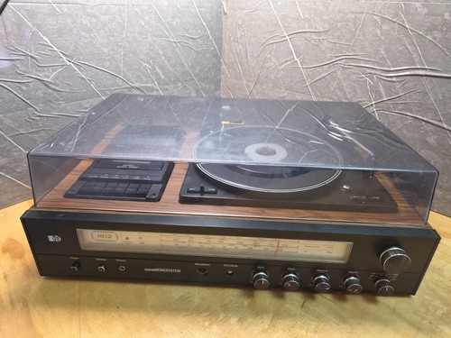 Vintage stereo music system - music,