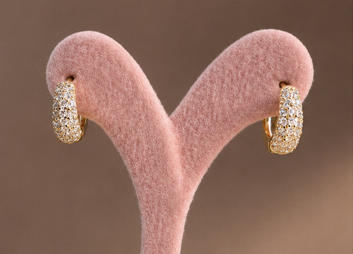 Orecchini cerchio pendenti - orecchini, a