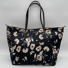BORSA DONNA LAUREN RALPH LAUREN NERO FIORI ROSA