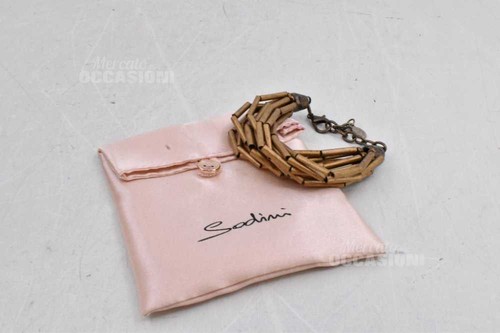 Bracciale sodini con - sodini, legnetti