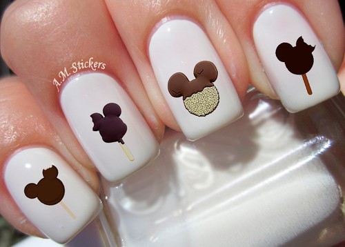 Adesivi nail art gelato - adesivi,