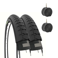 2 COPERTONI 26 X 2 X 1 3/4 (54-571) + CAMERE PNEUMATICI CARRETTO FURGONCINO BICI