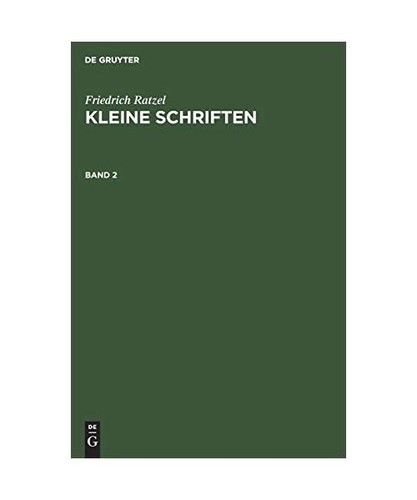 Friedrich ratzel kleine - ratzel:,