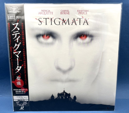Stigmata laserdisc with - with, obi