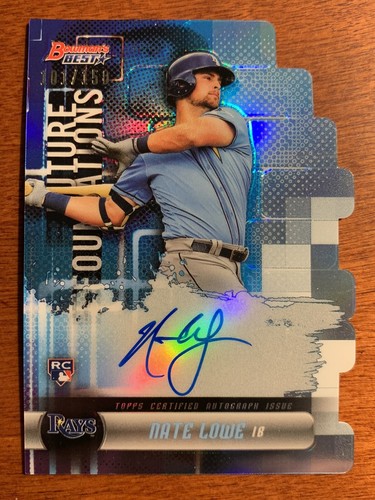 2019 bowman best nate lowe - 2019, bowman's