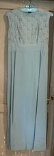 Vestito donna Originale anni’70 Unico! Da  cerimonia.  celeste TgS