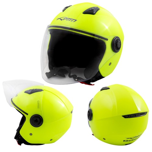 Open face jet helmet motorbike - jet,