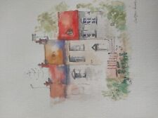 Dipinto  acquerello su carta