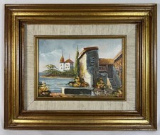 Vintage Original Framed Gold