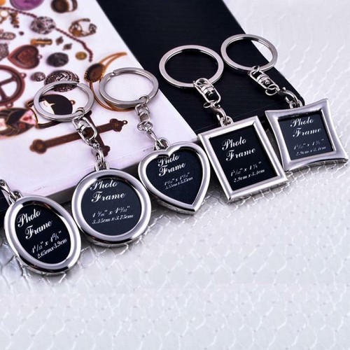 Photo frame keyring - , silver