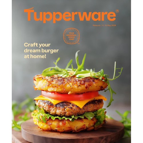 Tupperware hamburger press - tupperware,