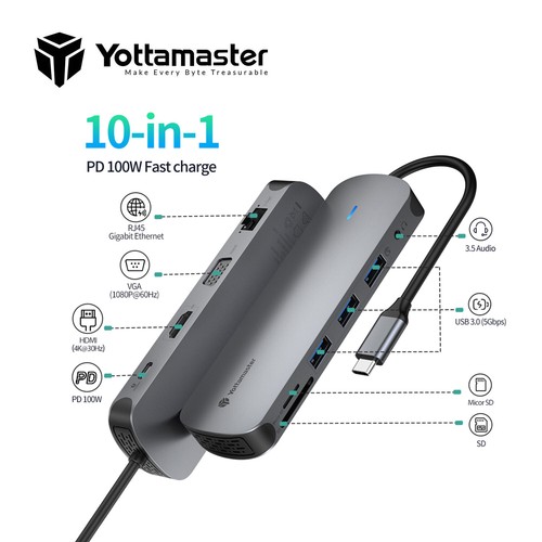 Yottamaster hub usb - yottamaster, usb-c