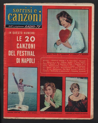 Sorrisi 1959 canzoni - 24/1959,