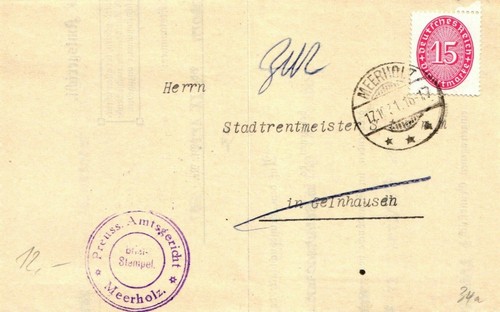 Gelnhausen meerholz lettera - meerholz,,