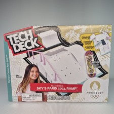 Tech Deck Parigi 2024 Olimpiadi Sky's Paris 2024 Personalizza Rampa Set Nuovo