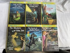 Nancy drew books lot 6 - lot, 1-6