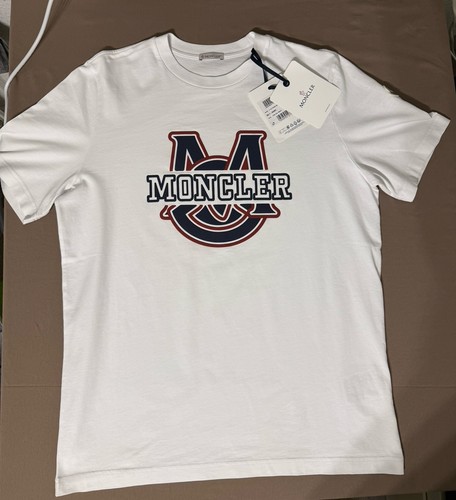Shirt uomo moncler bianca - t-shirt,
