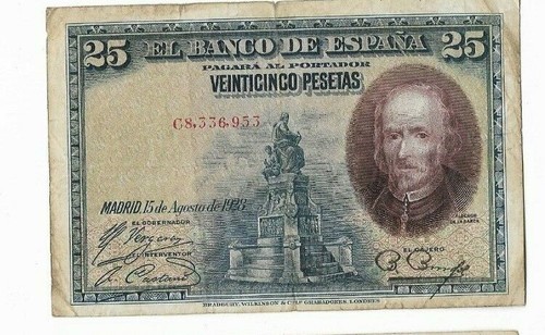 España pesetas calderón - espaÑa:,
