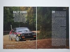 Clipping Ritaglio Articolo 2020 Rally Storici Emozioni e Spettacolo