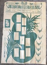 Disegno per traforo ed intarsio - Tavola n. 274 L'arte del traforo Torinese 1921