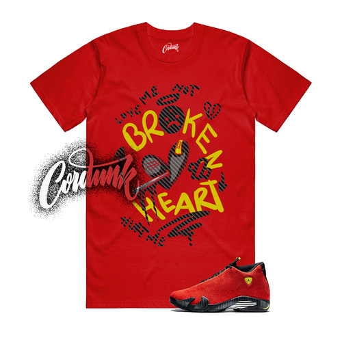Shirt rossa nera gialla - 14,