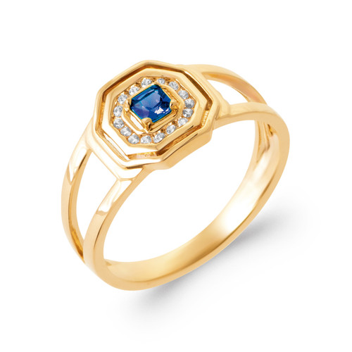 Anello pavé piazza zirconio - pavé, &
