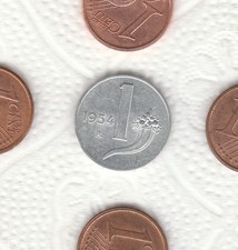  1  BIS  ITALIA   RARA  MONETA