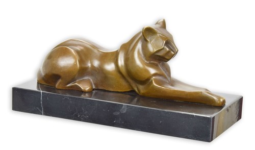 Scultura bronzo gatto - in,