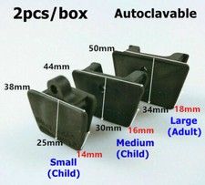 Puntelli bocca dentale silicone blocco morso autoclavabile L/M/S adulto bambino senza lattice