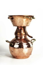 CopperGarden Alquitara Mini distillatore 0,5 litri | forgiato a mano con tanto amore