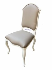 SEDIA BIANCA  IMBOTTITA