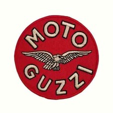 PATCH TOPPA MOTO GUZZI , TERMOADESIVA 7 x 7cm Per T-shirt Casco Giubbotto