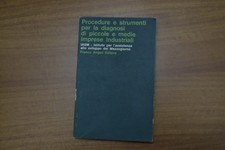 Procedure strumenti per diagnosi piccole medie imprese industriali FRANCOANGELI