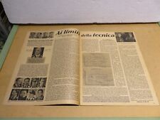 Rivista DER ADLER N 9 4 maggio 1943 Kurt Tank Heinrich George Gran Mufti Berlino