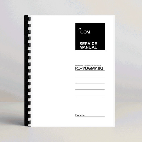 Icom 706mkiig manuale - manuale, di