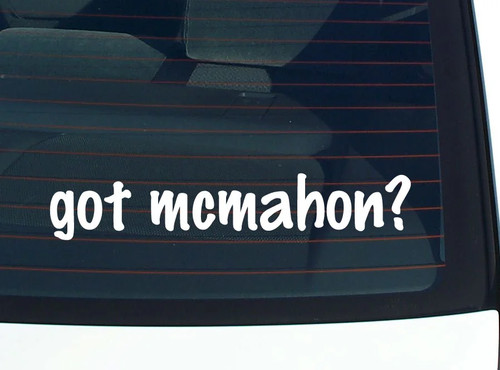 Got mcmahon adesivo - mcmahon?,