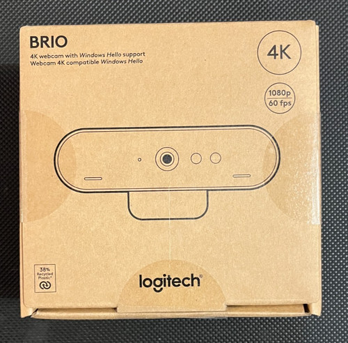 Webcam logitech brio - logitech, 4k