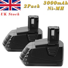 2x Batteria 12V 3.0Ah Ni-MH