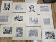 12 Serigrafie china su seta