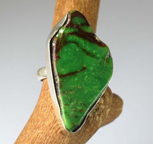 Anello grezzo pietra - , preziosa