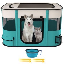 Foldable Playpen for Dogs &