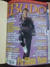 10 riviste di Budo international 2001 Arti marziali annata completa