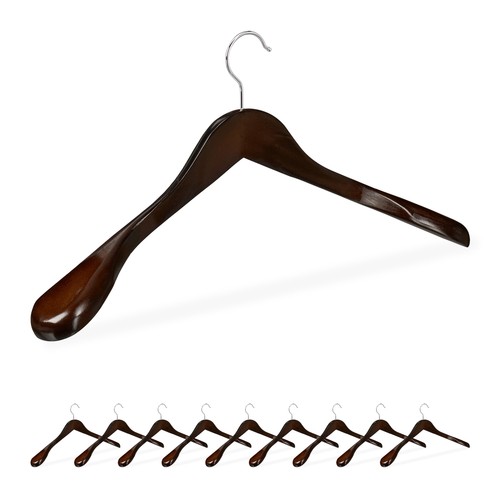 Grucce appendiabiti marrone