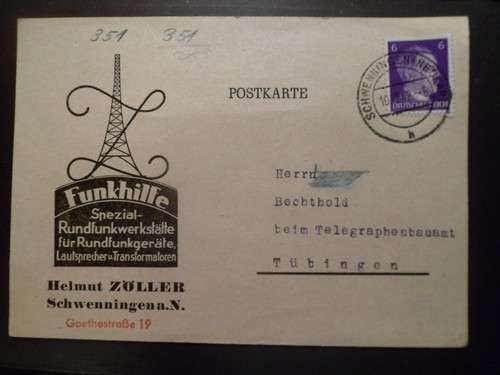 Francobollo pfennig impero - 6,